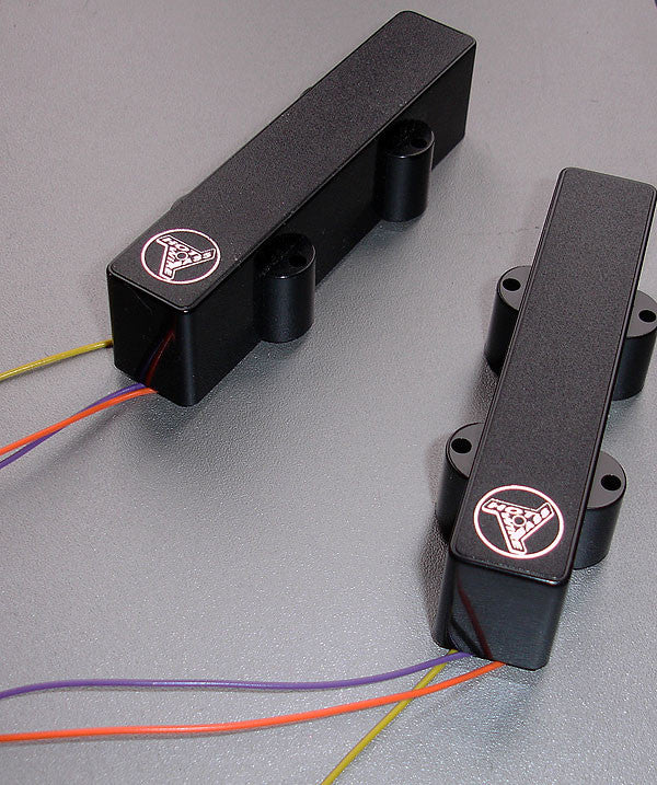 Hot Wire Stacked Jazz-Type Pickups