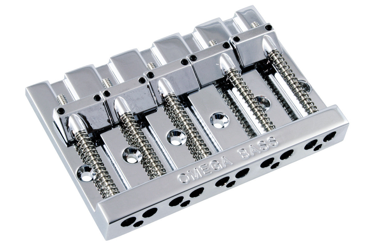 OMEGA BASS BRIDGE 5 STRING CHROME  Badass-style ALLPARTS