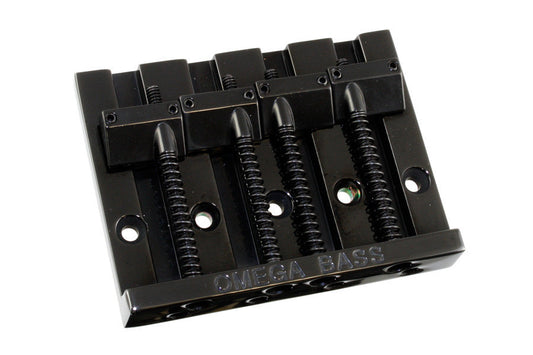 OMEGA BASS BRIDGE 4 STRING BLACK  Badass-style ALLPARTS