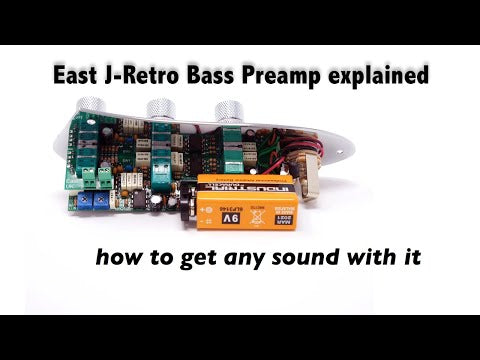 East-UK オンボードプリアンプ J-RETRO 01 Deluxe J-RETRO 01 DELUXE | East UK