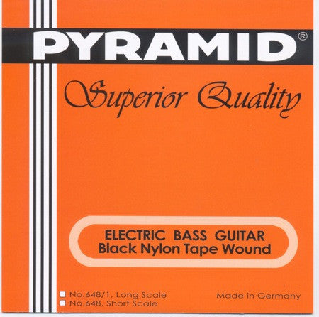 PYRAMID BLACK TAPE NYLON LOW B STRING