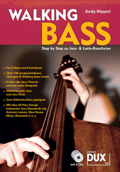 WALKING BASS Bass-Buch mit CD